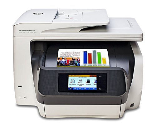 HP Officejet Pro 8730 D9L20A Wireless All-In-One Color Printer with Duplex Printing