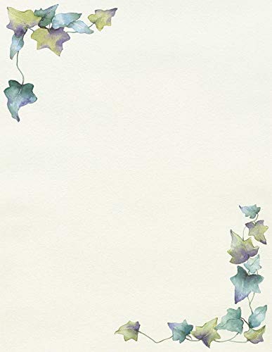 Great Papers! Painted Border Letterhead, 80 Count, 8.5"x11" (2013188)