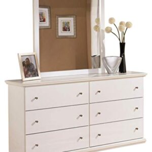 Signature Design by Ashley Bostwick Shoals Children's Traditional 6 Drawer Dresser, White