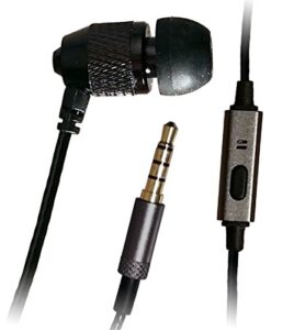 far end gear xdu pathfinder + mic single stereo-to-mono noise isolating earphone, reinforced cord
