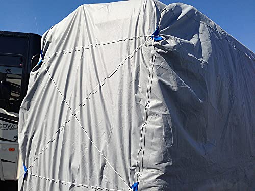 CarsCover Waterproof Class B RV High Top Conversion Van Cover Fit up to 21ft (252 inch) Sprinter, Minibus, Winnebago Era, Roadtrek, Airstream Interstate, Great West, Leisure Travel, Pleasure-Way