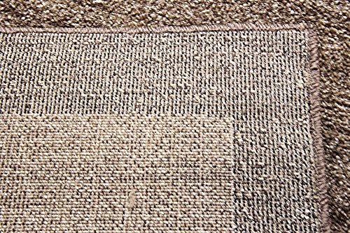 Unique Loom Del Mar Collection Area Rug - Abigail (2' 2" x 3' 1" Rectangle, Light Brown/ Beige)