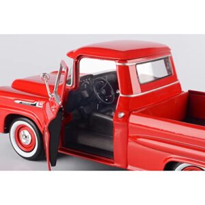 Motor Max 1:24 W/B American Classics 1958 Chevrolet Apache Fleet Side Pickup Diecast Truck