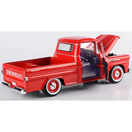 Motor Max 1:24 W/B American Classics 1958 Chevrolet Apache Fleet Side Pickup Diecast Truck