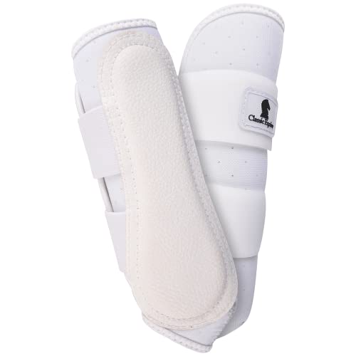 Classic Equine AirWave EZ Wrap II Front Splint Boots, White