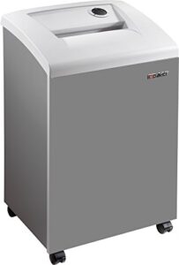 dahle 50464 oil-free paper shredder w/jam protection, smartpower, german engineered, 24 sheet max, security level p-4, 3-5 users