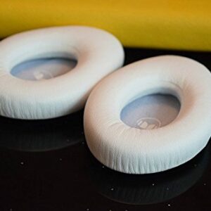 Replacement Earpads Ear Cushion Covers for Monster Diamond Tears Headphone (White)