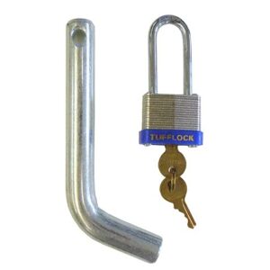 ucostore 5/8" hitch pin with 30mm laminated padlock, aahm-12