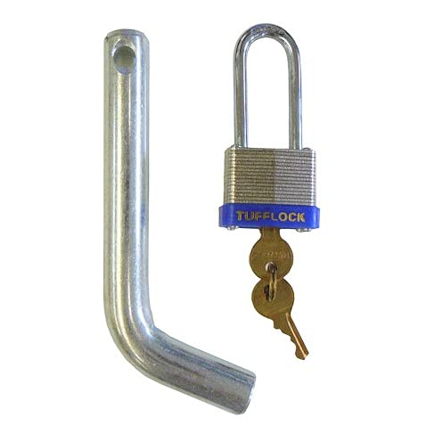 ucostore 5/8" Hitch Pin with 30mm Laminated Padlock, AAHM-12