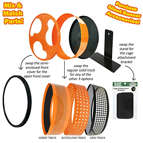 Sandy Track - for Orange Silent Runner 12" Regular - Textured Nail Trimming Track for Pet Exercise Wheel