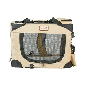 Armarkat PC201B Beige Multiple Pockets Pet Carrier