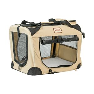 Armarkat PC201B Beige Multiple Pockets Pet Carrier