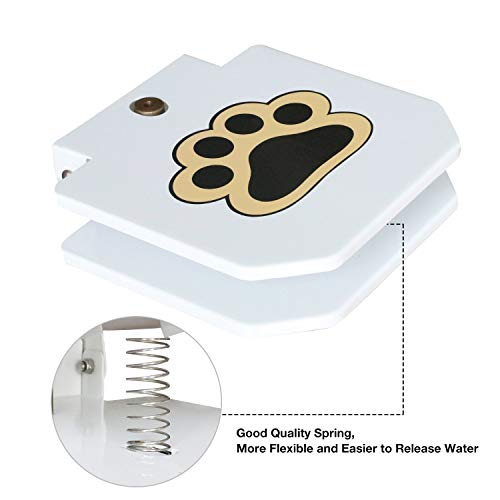 MATOP Dog Water Fountain Pet Waterer - Upgraded Outdoor Step-On Dog Water Dispenser Automatic Dog Waterer with 40" Hose for Dog Drinking Clean Fresh Cold Water Dog Fountain Outdoor Dog Water Toy