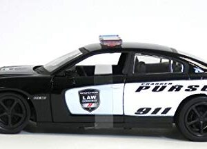 New Ray Dodge Charger Pursuit Diecast Police Car 1/24 Scale