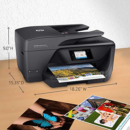 HP OfficeJet Pro 6968,Color All-in-One Wireless Printer, HP Instant Ink or Amazon Dash replenishment ready (T0F28A)