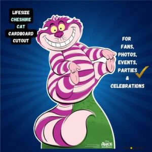 Star Cutouts SC854 Cheshire Cat Classic Alice in Wonderland Cardboard Cut Out