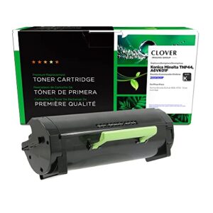 clover remanufactured toner cartridge replacement for konica minolta tnp44 a6vk01f , black