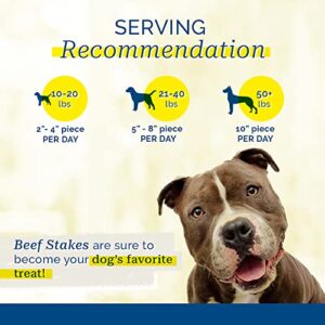 Pet Center Inc. (PCI) - Beef Stakes - 100% Natural Dog Treat - 1lb. Bag
