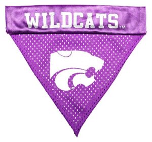 pet goods ncaa kansas state wildcats collar bandana, one size