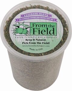 from the field ultimate blend silver vine/catnip mix tub 3.5 oz/large,white