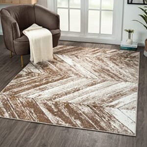 persian rugs moroccan trellis beige 8x10 area rug, non-shedding carpet