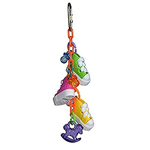 Super Bird Creations SB903 Baby Steps Bird Toy, Small Bird Size, 6.5" x 2"