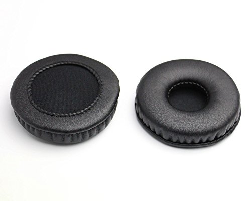 A Pair Black Ear Cushion Replacement Ear Pads Ear Cups For Sony MDR-V150 V250 V300 V100 V200 V400 DR-BT101 ZX100 ZX300 Headphones Headset 70MM