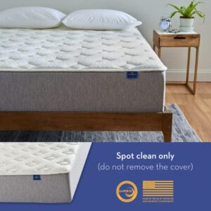 Serenia Sleep Cooling Mattress Pad Queen Size, 12-Inch Quilted Plush Mattress - Cool Gel-Infused, Deep Pocket, & Extra Thick Memory Foam Mattress Pads with Breathable Cover for a Comfortable Sleep