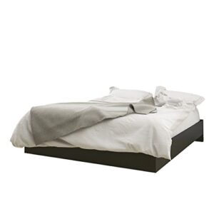 nexera platform bed, full, black