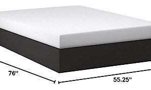 Nexera Platform Bed, Full, Black