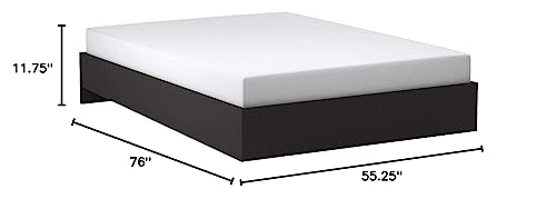 Nexera Platform Bed, Full, Black