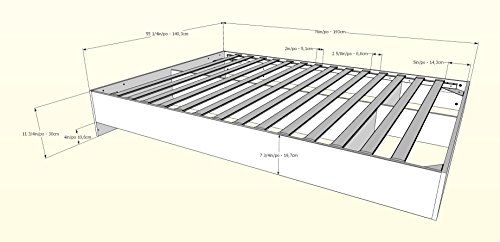 Nexera Platform Bed, Full, Black
