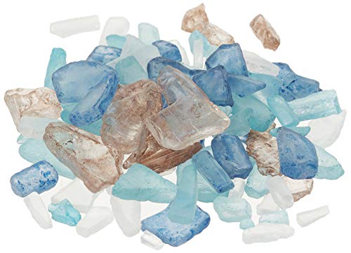 Galapagos (05139 Aquarium Sea Glass, Pacific Mix, 4lb Bag