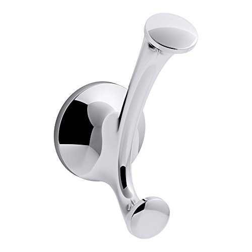 KOHLER K-R72788-CP Polished Chrome Elliston Robe Hook