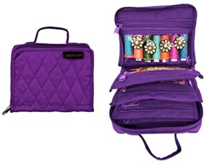 yazzii crafters mini organizer tote bag - multipurpose storage organizer for crafts, cosmetics, & jewelry