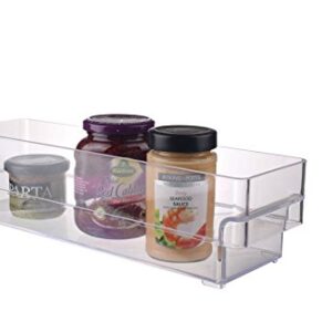 Scotty's (TM Refrigerator, Freezer, and Pantry Storage Organizer Bin - Great to Organize Your Fridge and Whole Kitchen -BPA Free (1, 14.5 x 4 x 4 Inches)