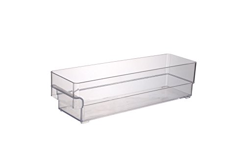 Scotty's (TM Refrigerator, Freezer, and Pantry Storage Organizer Bin - Great to Organize Your Fridge and Whole Kitchen -BPA Free (1, 14.5 x 4 x 4 Inches)