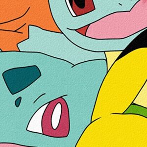 Pokémon, "Meet the Group" Fleece Throw Blanket, 45" x 60", Multi Color