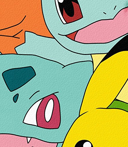 Pokémon, "Meet the Group" Fleece Throw Blanket, 45" x 60", Multi Color