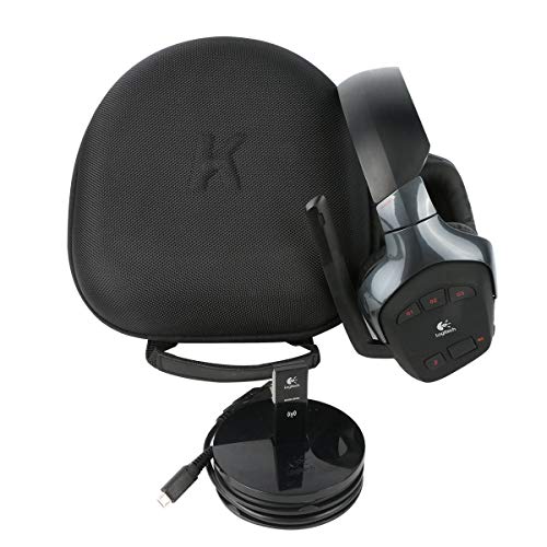 Khanka Hard Travel Case Replacement for Logitech G933 Artemis Spectrum - Wireless RGB 7.1 Dolby and DST Headphone Surround Sound Gaming Headset