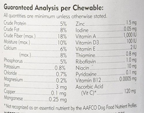 Nutri-Vet Multi-Vite Chewables for Adult Dogs - Daily Vitamin and Mineral Support to Support Balanced Diet - 180 Count