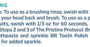 Essential Oxygen Certified BR Organic Brushing Rinse, All Natural Mouthwash for Whiter Teeth, Fresher Breath, and Happier Gums, Alcohol-Free Oral Care, Peppermint, 32 Ounce