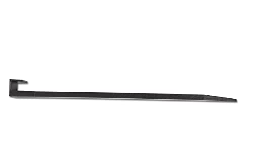 EasyFlex 10 in. Landscape Anchoring Stake Pack - 10 Ct., Black