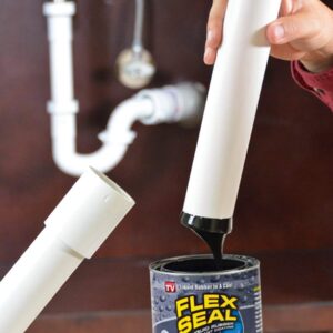 Flex Seal Liquid, 1 Gallon, Black, Liquid Rubber Coating Sealant, Waterproof, Flexible, Breathable, and UV Resistant, Roof Repair, Basements, RV, Campers, Trailers, Marine, EPDM, Masonry
