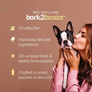 Bark 2 Basics Wild Berry Dog Shampoo, 1 Gallon | Unique Herbal Blend, Finest Natural Ingredients, Handcrafted, Soap-Free & Cruelty-Free, Protects and Nourishes Skin and Coat