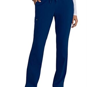 BARCO One 5206 5 Pocket Knit Waist Cargo Pant (Indigo, Medium)