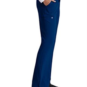 BARCO One 5206 5 Pocket Knit Waist Cargo Pant (Indigo, Medium)