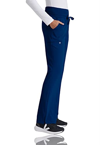 BARCO One 5206 5 Pocket Knit Waist Cargo Pant (Indigo, Medium)