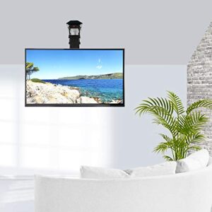 VIVO Electric Ceiling TV Mount for 23 to 55 inch Screens, Flip Down Motorized Pitched Roof VESA Mount, MOUNT-E-FD55