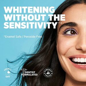 Lumineux Teeth Whitening Toothpaste - Natural & Enamel Safe for Sensitive & Whiter Teeth - Certified Non-Toxic, Fluoride Free, No Alcohol, Artificial Colors, SLS Free & Dentist Formulated